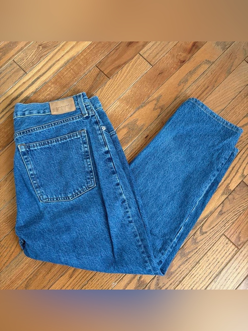 Everlane 90s Cheeky Medium Blue Jeans